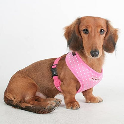 Puppia Dotty Dog Harness Over-The-Head No Pull No Choke Walking Training - Image 3