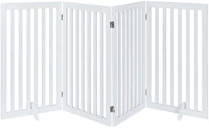 unipaws 36”H Free Standing Pet Gate by unipaws