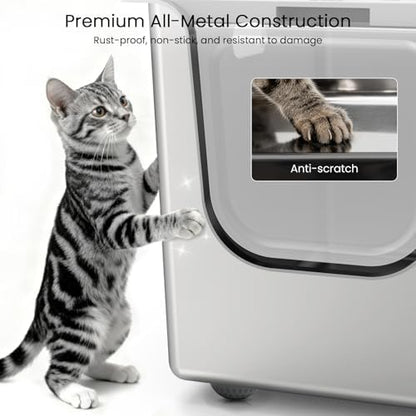 Stainless Steel Litter Box - Image 4