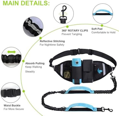 Hands Free Dog Leash, Waist Leash - Image 6