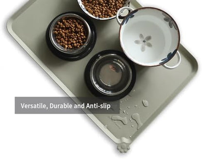 Hoki Found Large Silicone Non Slip Pet Food Mats - Image 4