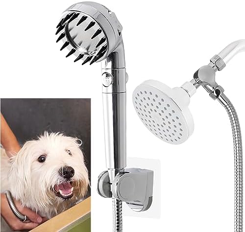 Handheld Dog Shower Attachment by Greatcomfortathome