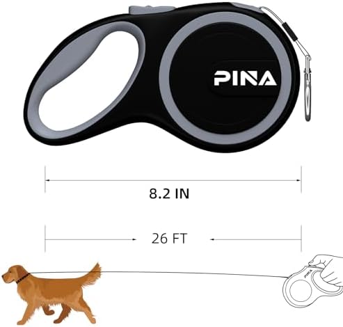 PINA Retractable Dog Leash, 26ft Dog Leash - Image 6