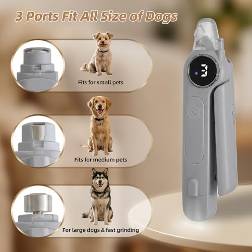 2-in-1 Quiet Electric Pet Nail Clipper & Grinder - Image 4
