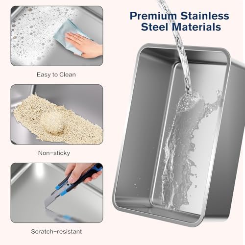 Stainless Steel Litter Box - Image 6