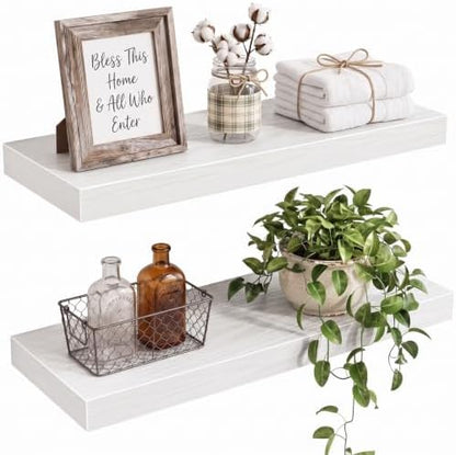 Fixwal Floating Shelves for Wall Decor by Fixwal