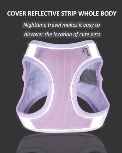 Solmoony Dog Harness for Small Medium Dogs No Pull, Puppy Harness and Leash Set - Image 4