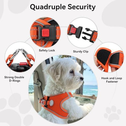 Joytale Step-in Dog Harness, Soft Breathable Mesh - Image 6