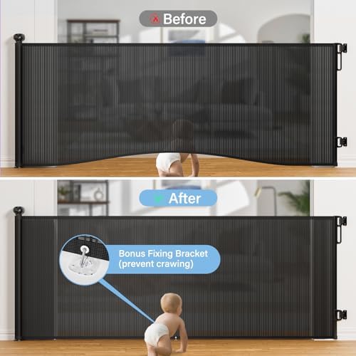 PRObebi Retractable Baby & Dog Gate - Image 3