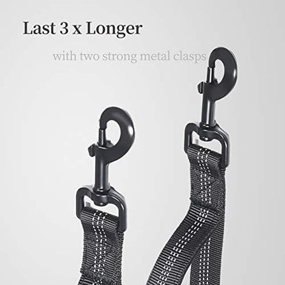 Double Dog Leash with Two Extra Traffic Handles, 18~120 lbs - Image 6
