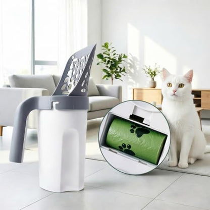 Cat Litter Scooper with Holder, Kitty Litter Scoop - Image 4