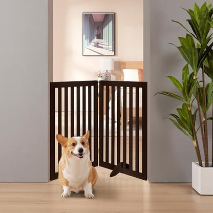 unipaws 36”H Free Standing Pet Gate - Image 3