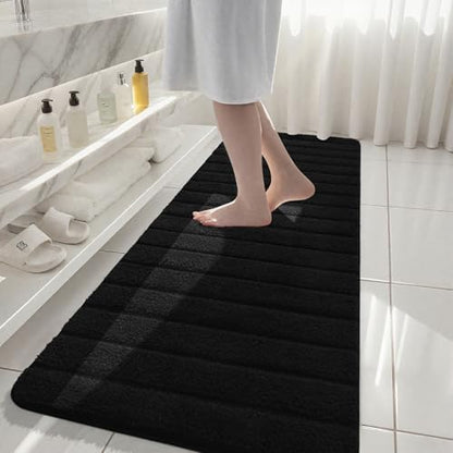 AROGAN Luxury Long Bathroom Runner Rugs 24x72 Inch Bath Rug Non Slip - Image 2
