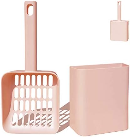 Cat Litter Scooper with Caddy Holder, Cat Scooper by TOOKINCMOUS