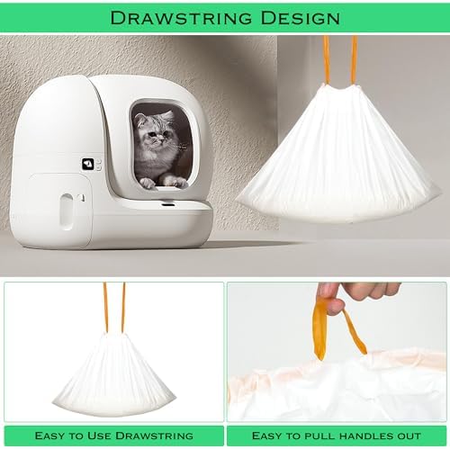Cat Litter Box Drawstring Liner Bags - Image 6