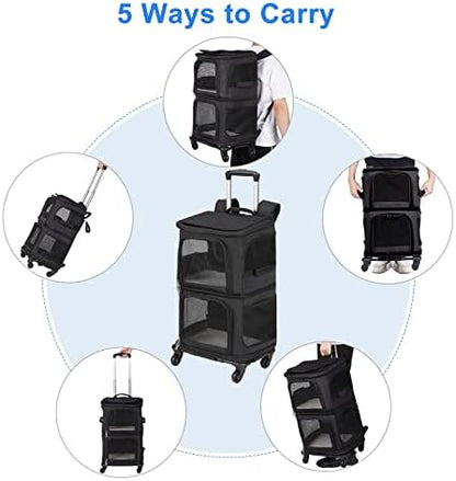 Double Pet Carrier Backpack - Image 4