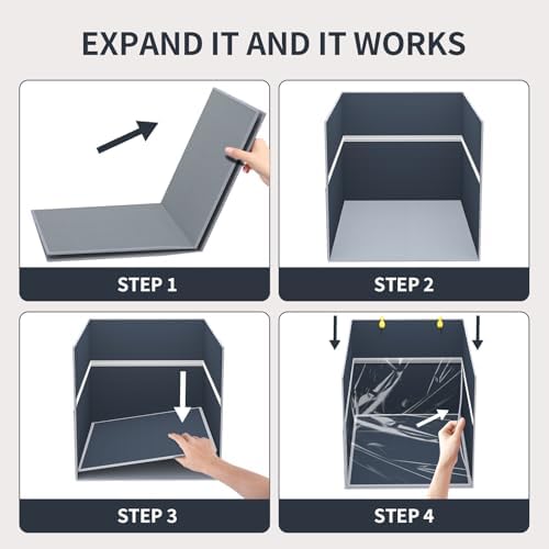 Aokeyee 2PCS Cat Litter Box Enclosure Splash Guard - Image 6