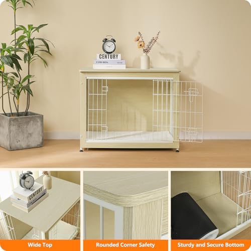DWANTON 32.5" Dog Crate Furniture - Image 6