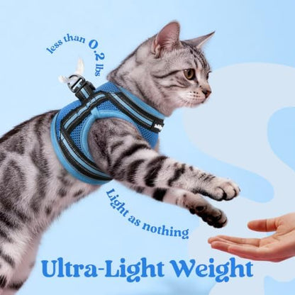 rabbitgoo Cat Harness and Leash Set, Step-in Soft Vest - Image 6