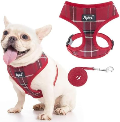 PUPTECK Small Dog Harness and Leash Set No Pull by PUPTECK