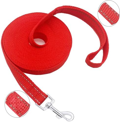 Nylon Training Dog Leash for Small Medium Dogs, 15ft 20ft 30ft 50ft 100ft - Image 2