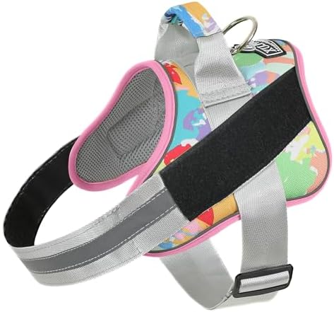 Bolux Dog Harness, No-Pull Reflective Dog Vest, Breathable Adjustable Pet by Bolux