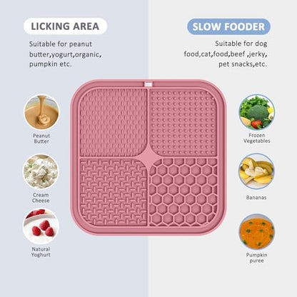 ChefAide 2 Pack Lick Mat for Dogs, Cats & Puppies - Image 3