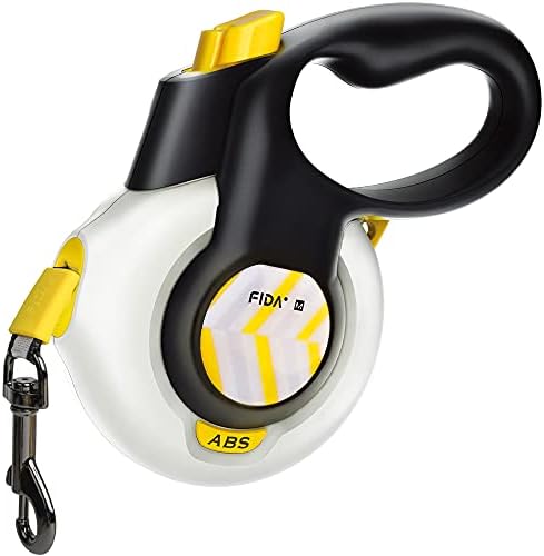 Fida AutoBrake Heavy Duty Retractable Dog Leash, 16 ft, by Fida