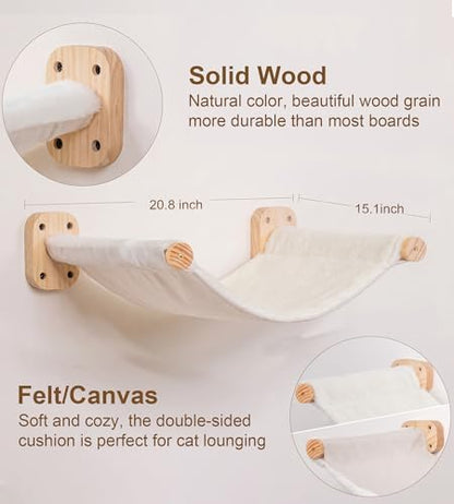Cat Wall Shelves Set of 4, - Image 5