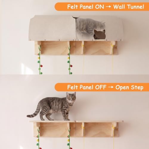 Cat Wall Shelves，Modern Cat Wall Furniture - Image 3