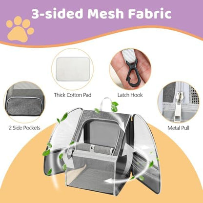 Cat Backpack Carrier Large Pet Backpack - Image 3