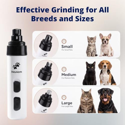 Silent Groom Pro Pet Nail Grinder | Whisper Quiet Dog Nail Grinder - Image 4
