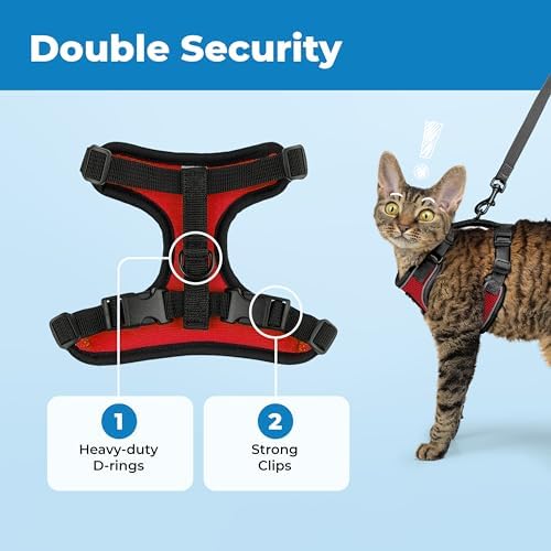 Voyager Escape-Proof Step-in Cat Harness & Leash - Image 5