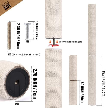 OSPNIEEK Cat Scratching Post Replacement - Image 6