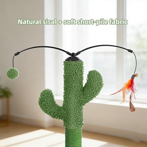 YUNIQUE Cactus Cat Scratching Post - Image 6