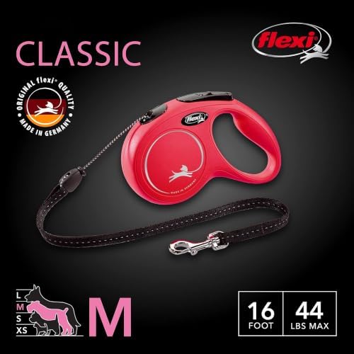 FLEXI® Classic Cord Retractable Dog Leash, 16 ft - Image 2
