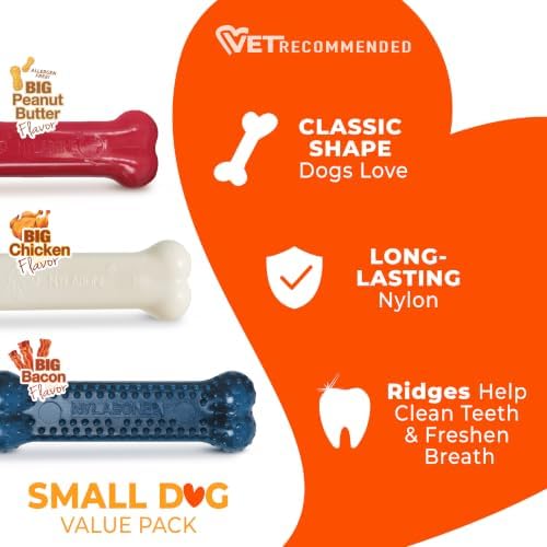 Nylabone Power Chew Original Bone Dog Chew Toys - Image 3