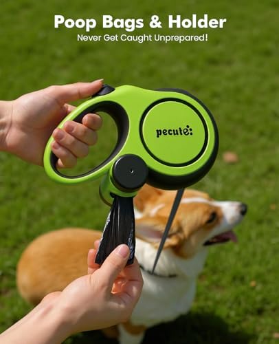 Pecute Retractable Dog Leash for Large Dogs 16.4ft for 33lbs-110lbs - Image 3