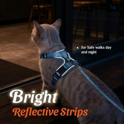 Dooradar Cat Harness and Leash Set, Adjustable and Escape Proof - Image 5