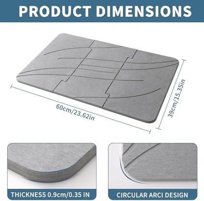 Stone Bath Mats for Bathroom - Image 2