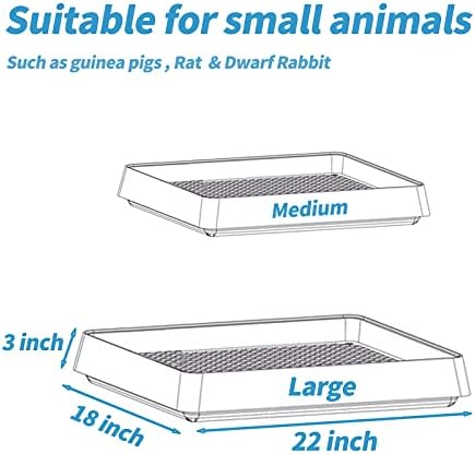 PODOO Rabbit Litter Box – Training Potty Tray - Image 2