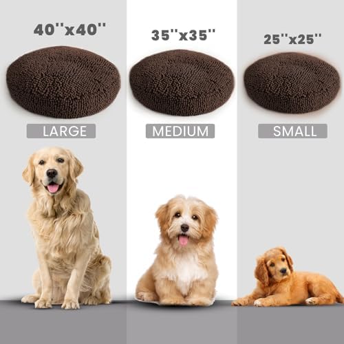 Muddy Mat® Cloud K-9 Bed for Dogs & Cats, Soft & Relaxing Donut Dog Bed - Image 3