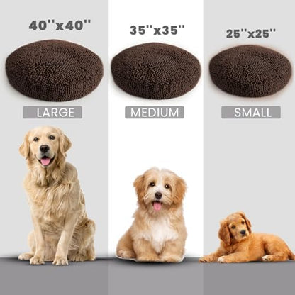 Muddy Mat® Cloud K-9 Bed for Dogs & Cats, Soft & Relaxing Donut Dog Bed - Image 3