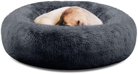 SAVFOX 36 inches Calming Donut Dog Bed - Image 4