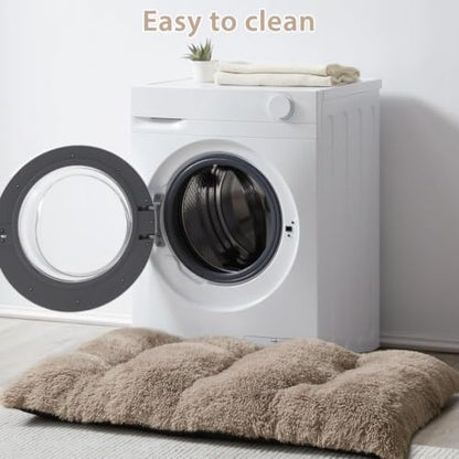 BFPETHOME Dog Bed for Large Dogs, Plush Kennel Pad for Sleeping &Ease Anxiety - Image 5