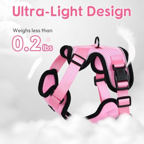 Dooradar Cat Harness and Leash Set, Adjustable and Escape Proof - Image 6