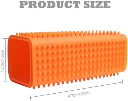 2 Pieces Pet Dog Cat Hair Remover, Block Roller Cleaner, Hollow Silicone - Image 2