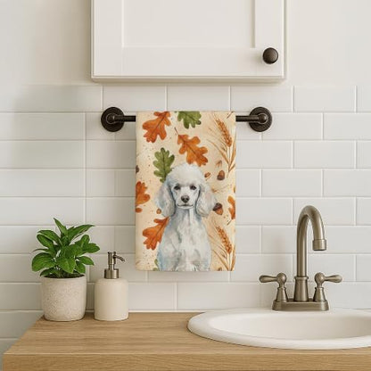 Caroline's Treasures Poodle Dogs Kitchen Towel 15x25 in - Image 2