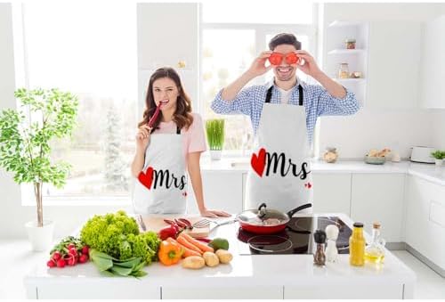 Gingham Plaid Kitchen Apron Bib Apron - Image 2