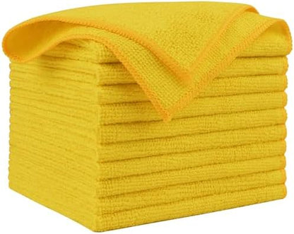 AIDEA Microfiber Cleaning Cloth-10PK, Microfiber Towels by AIDEAHOME